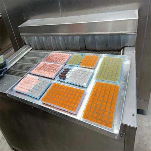 德仁热销水饺隧道式速冻机器价格 各种水果速冻机图片详情